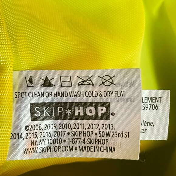 Skip Hop ZOO Little Kid Toddler Backpack | Unicorn | Aqua Blue, Yellow & Pink - Picture 11 of 12